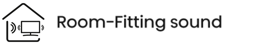 Hisense A9H - Room-Fitting sound icon