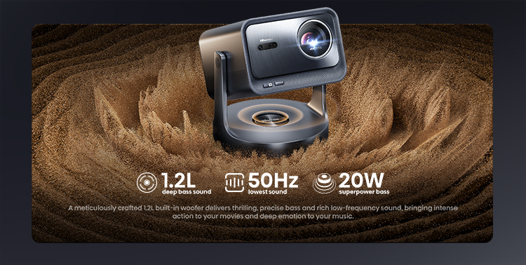 C2 Ultra TriChroma Smart Mini Projector - Banner 16 mobile