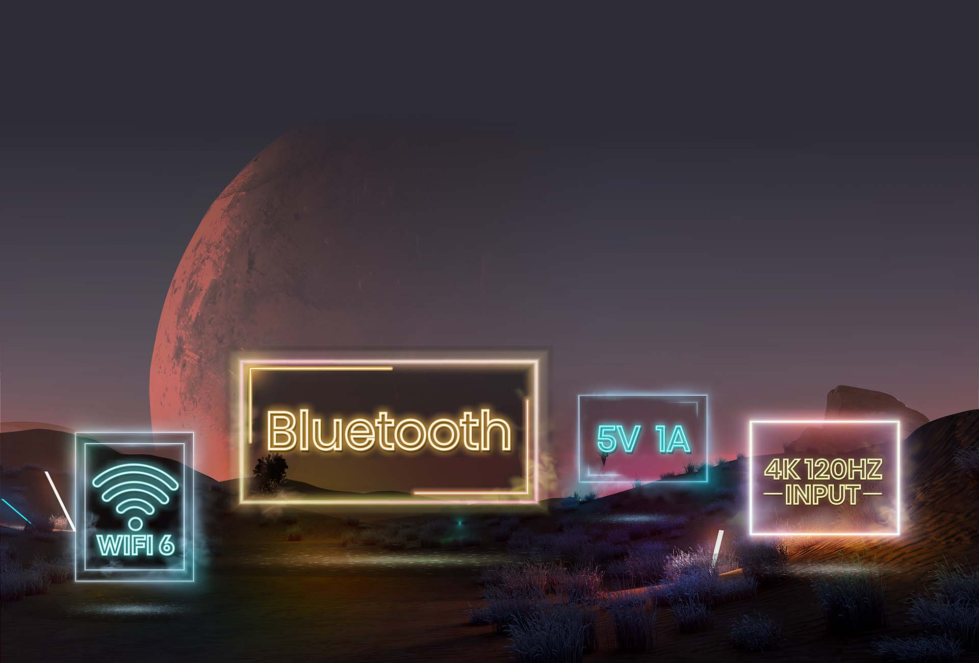 Hisesne A9H - WiFi 6, Bluetooth, HDMI