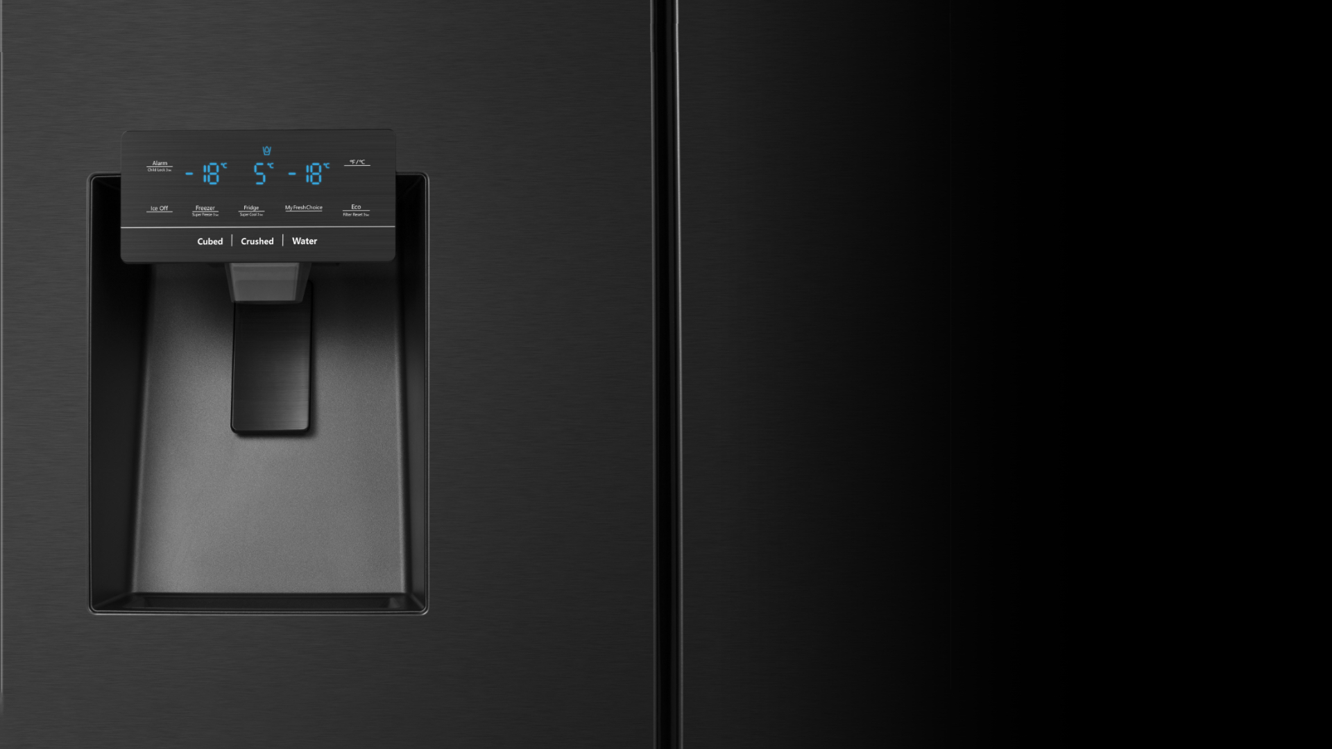 Hisense RM-64WC Refrigerator - Ice and Dispenser