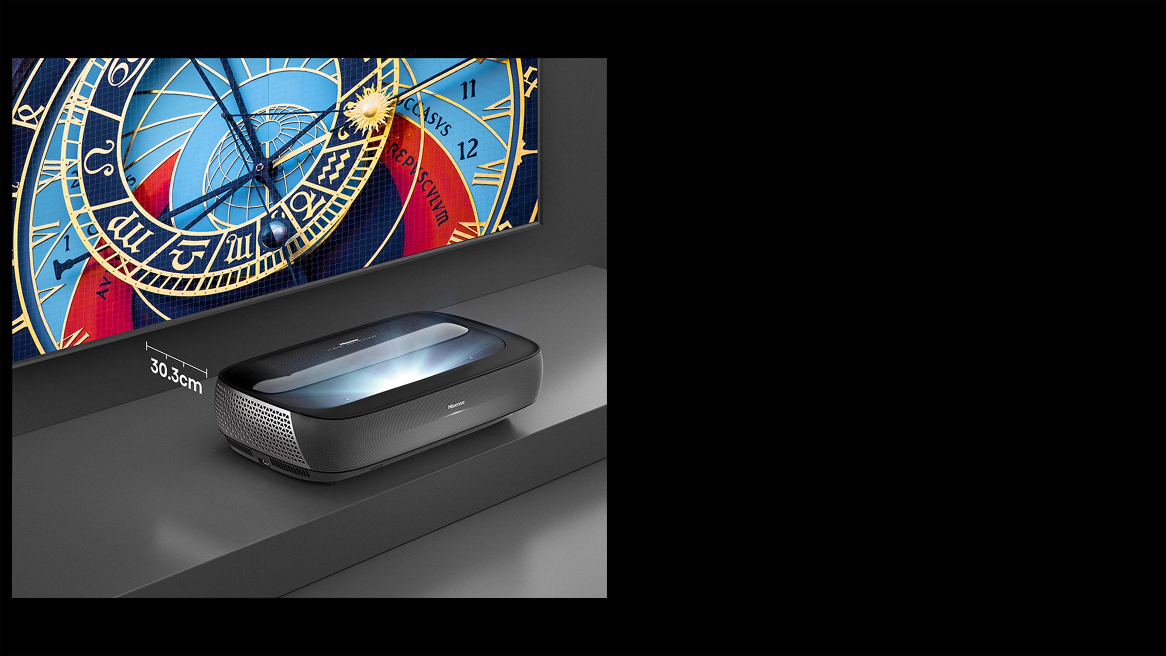 Hisense 100L9G Ultra Short Throw Technology