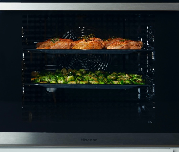 Hisense BSA6634PX Even Bake Technology feature image - mobile