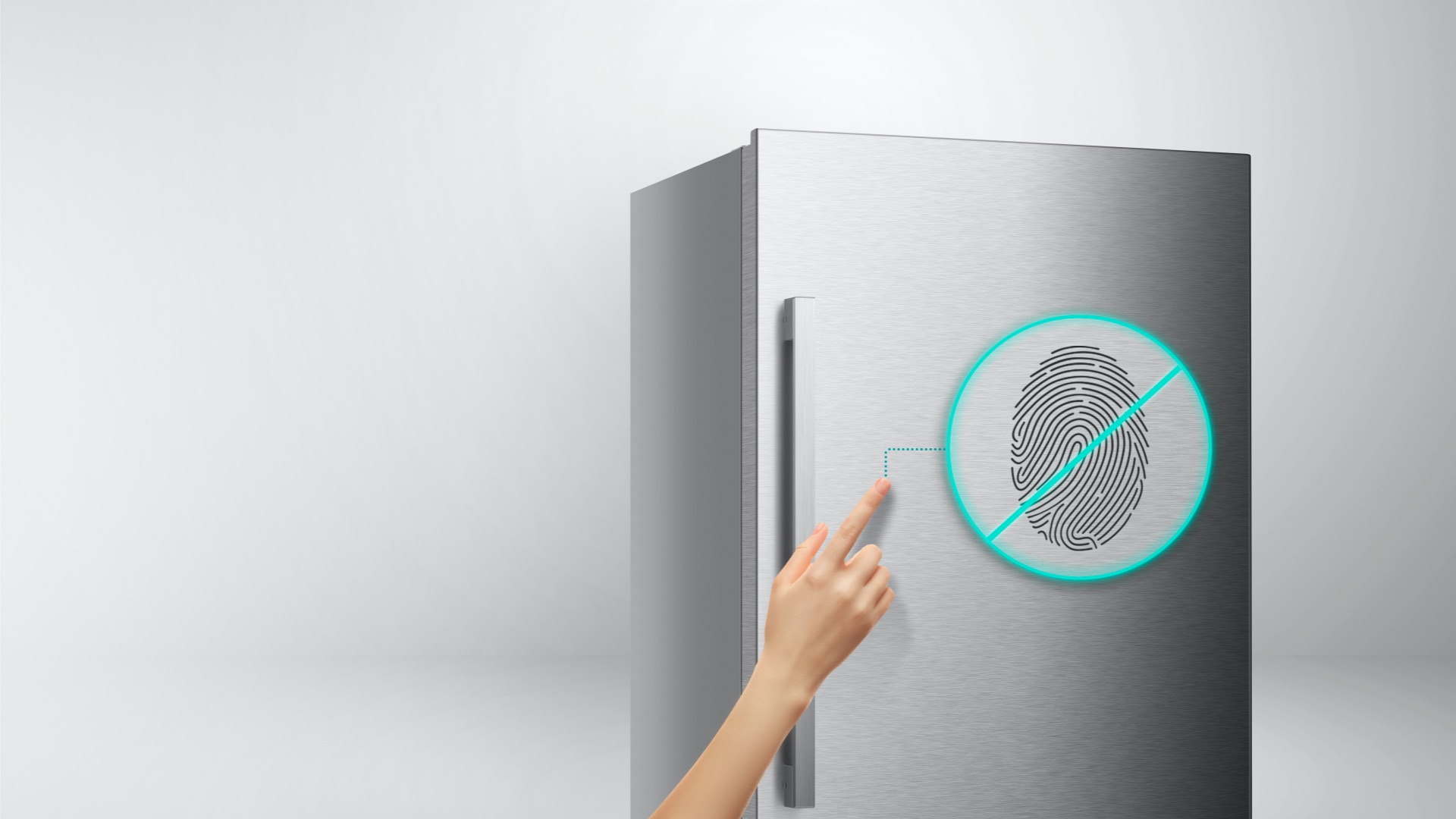 Hisense BCD-450 Fingerprint Resistant feature image