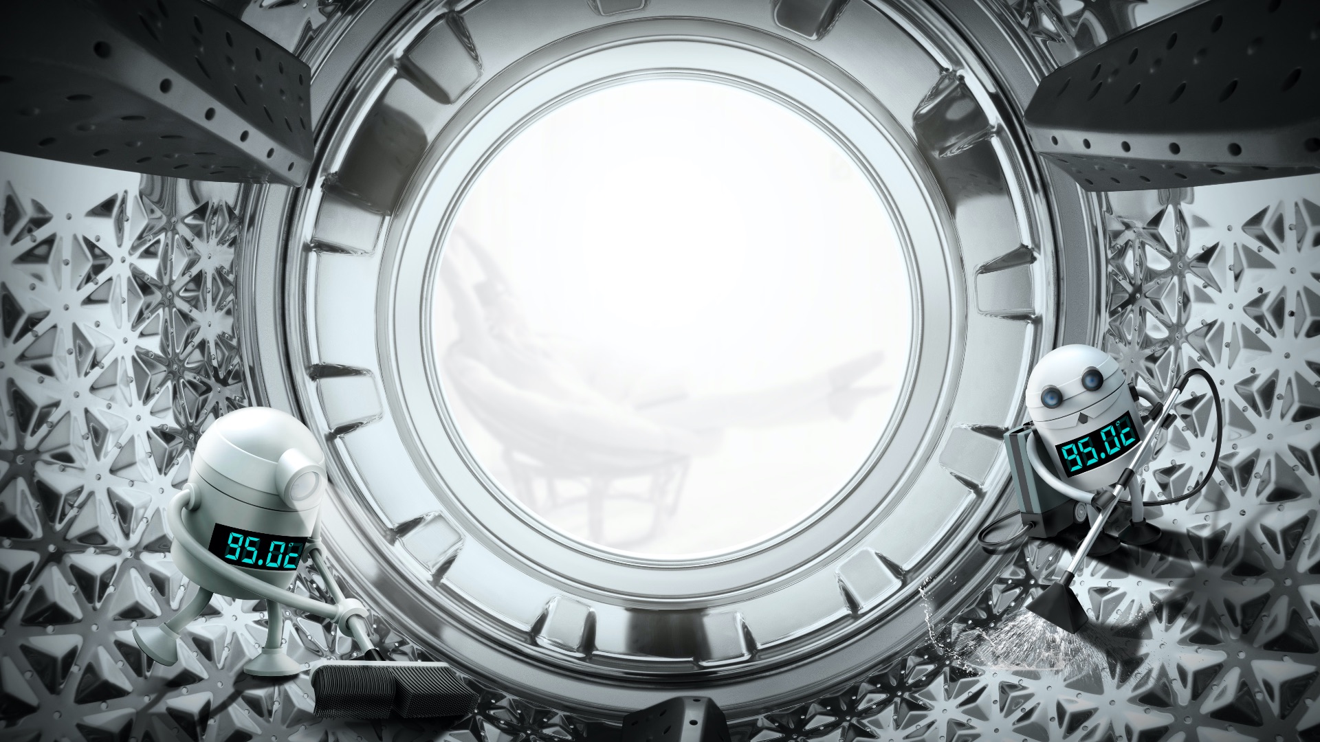 Hisense Washing Machine WFQY1014EVJM - Drum Clean