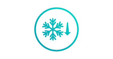 Hisense BCD570W Super Freeze & Super Cool  top feature icon