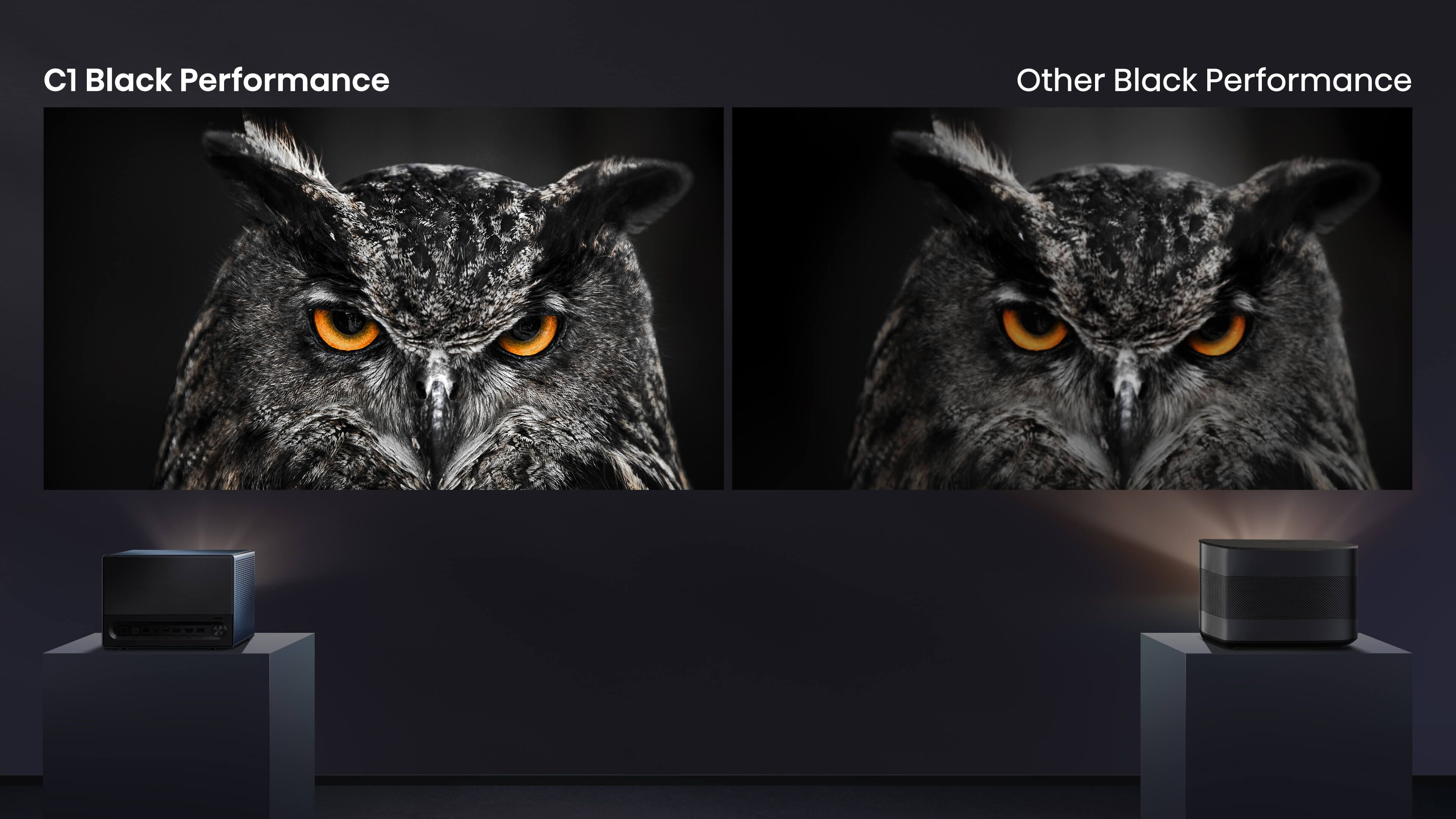 C1 TriChroma Smart Mini Projector - Banner 5