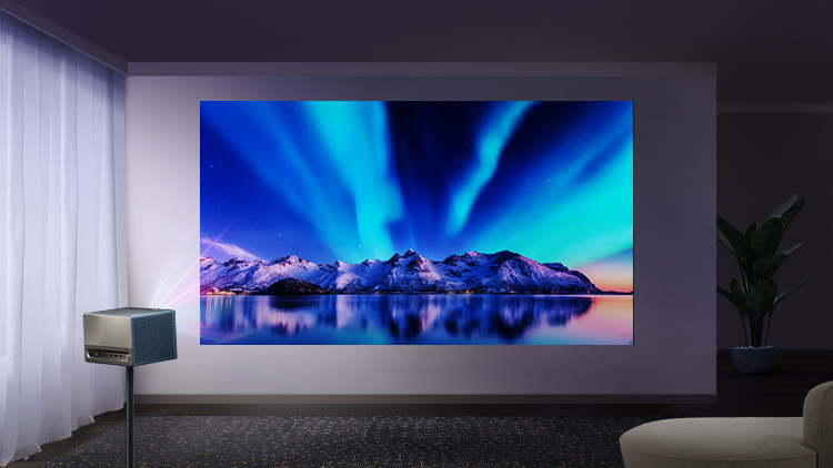 C1 TriChroma Smart Mini Projector - Banner 8 mobile