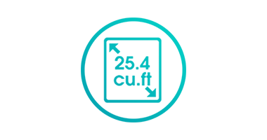 Hisense BCD740W - Large Space top feature icon