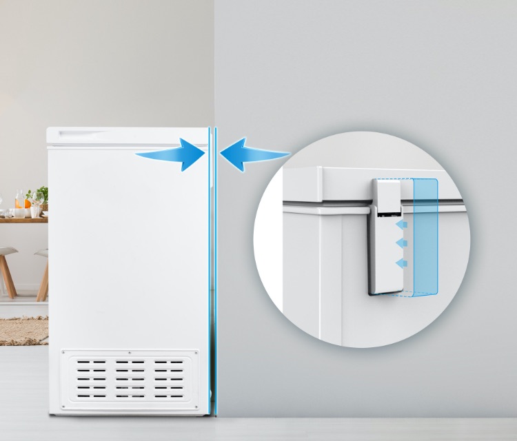 Hisense 142L Chest Freezer BD-144 - Ultrathin Hinges