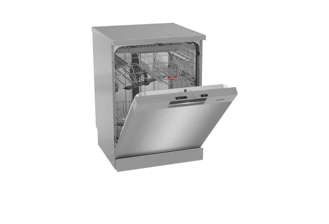 Hisense Freestanding Dishwasher HS661C60X - Side View