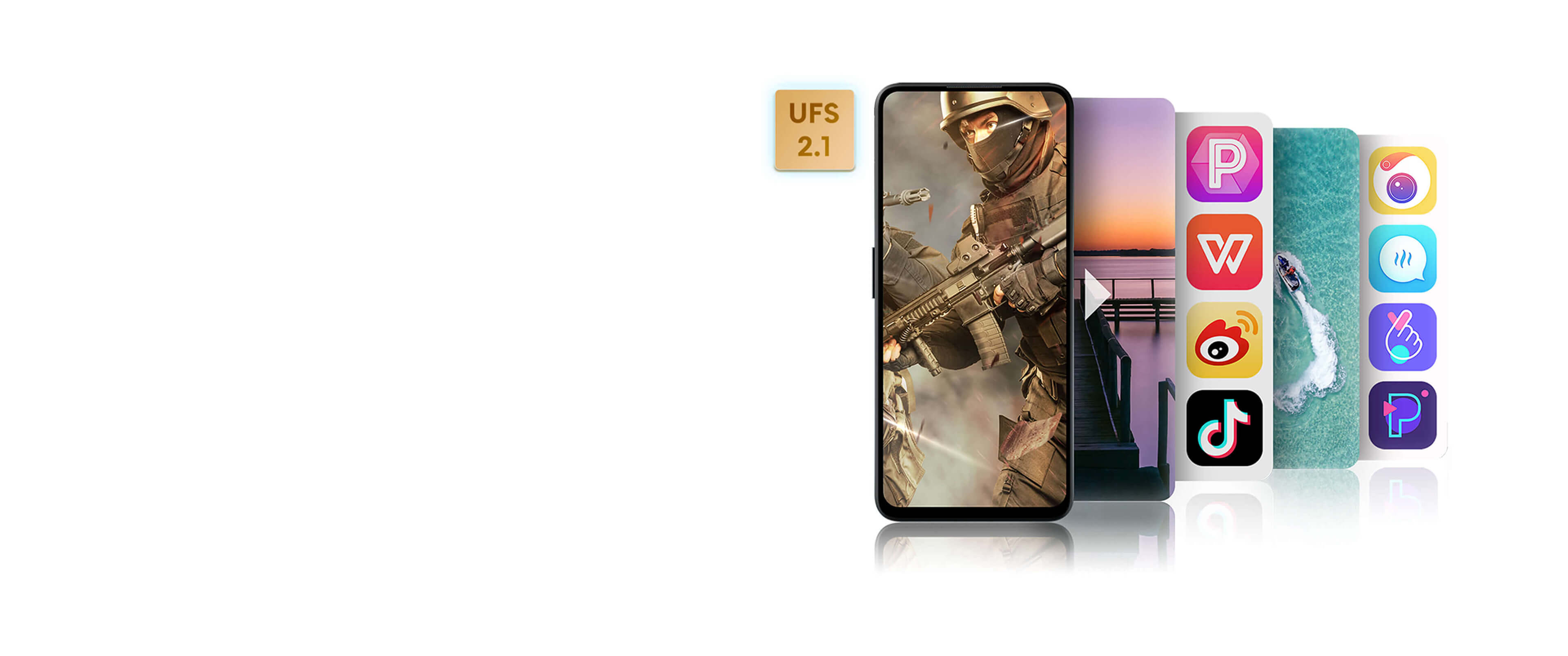 HISENSE INFINITY H50S 5G - UFS2.1 Faster, Smoother, Faster