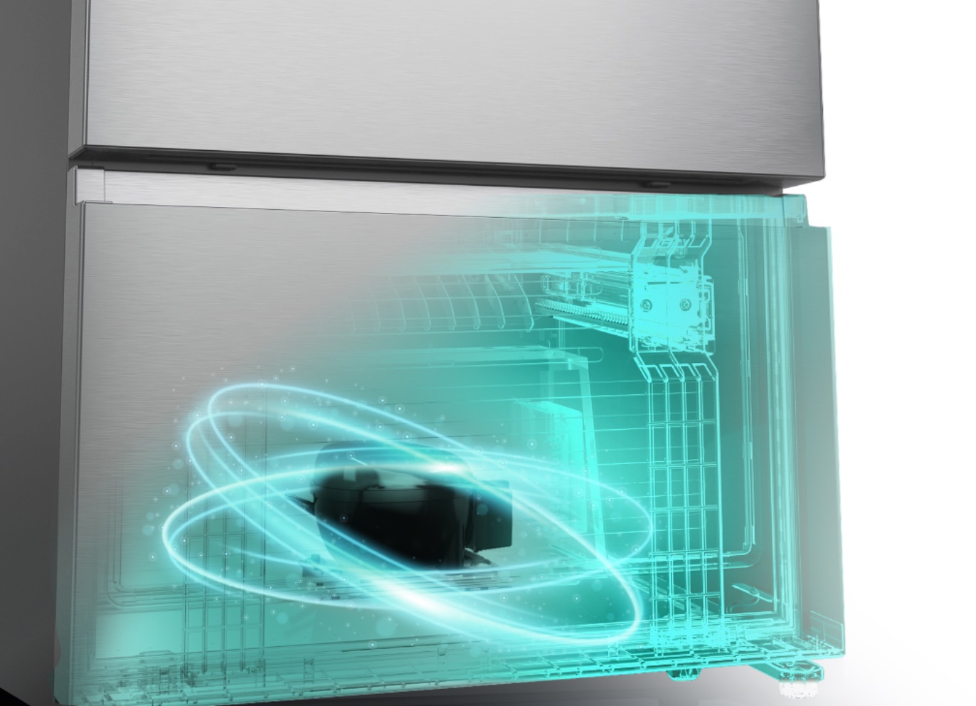 Hisense RT-64WC Refrigerator - Durable Inverter