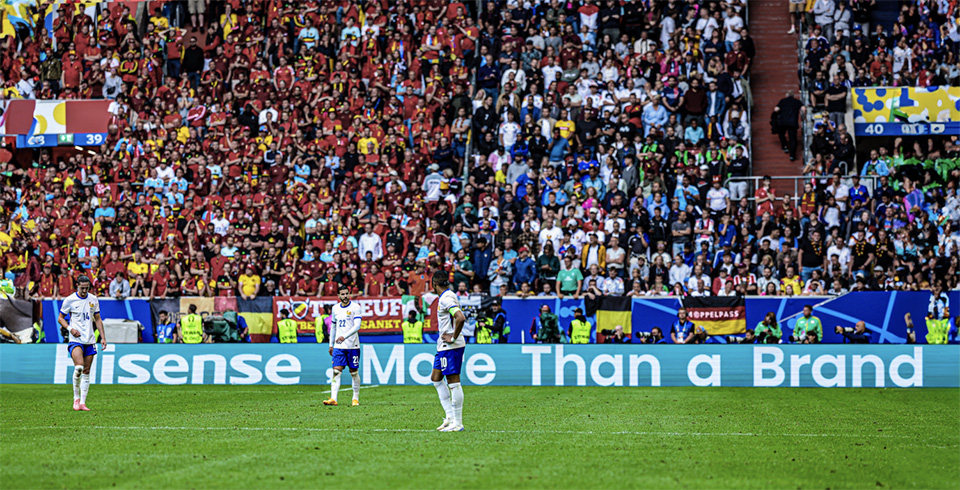 Hisense new tagline at UEFA EURO 2024?