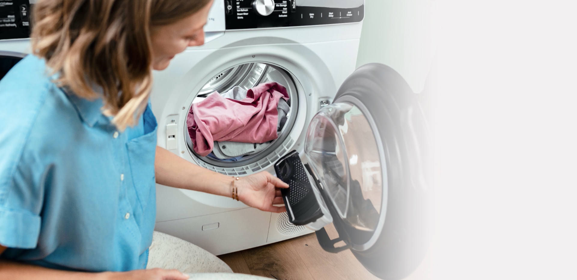 Hisense DHGA Easy Clean Filter feature image