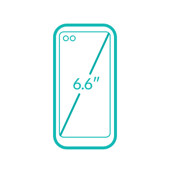 HISENSE INFINITY H60 5G - 6.6'' FHD+ AMOLED Curved Display