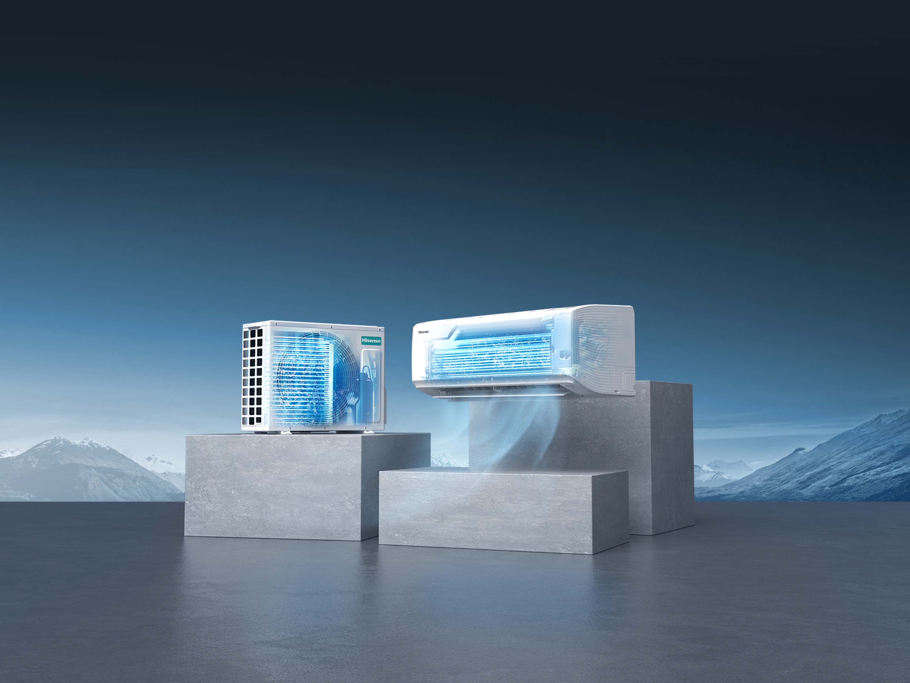 Hisense Easy Pure Split Air Conditioner - Dual Self-clean