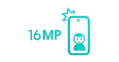 HISENSE INFINITY H50S 5G - 16MP Front Camera